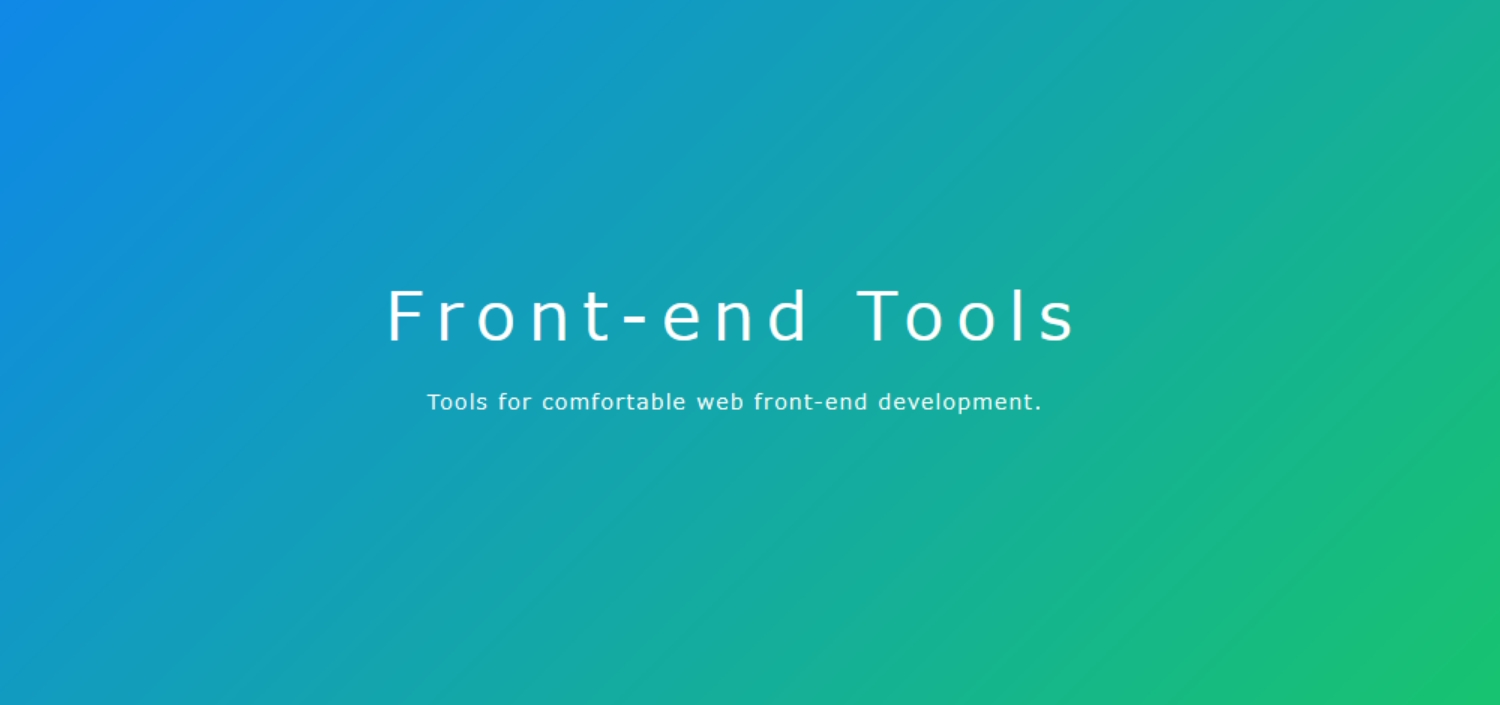 Front-end Tools